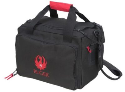 Allen 27450 Ruger Range Bag Black w/Red Accents Endura
