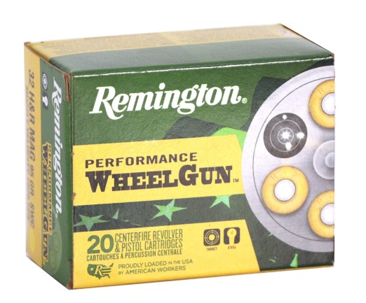 REMINGTON 32 H&R MAGNUM 95GR LSW PERFORMANCE WHEELGUN AMMO 20RD