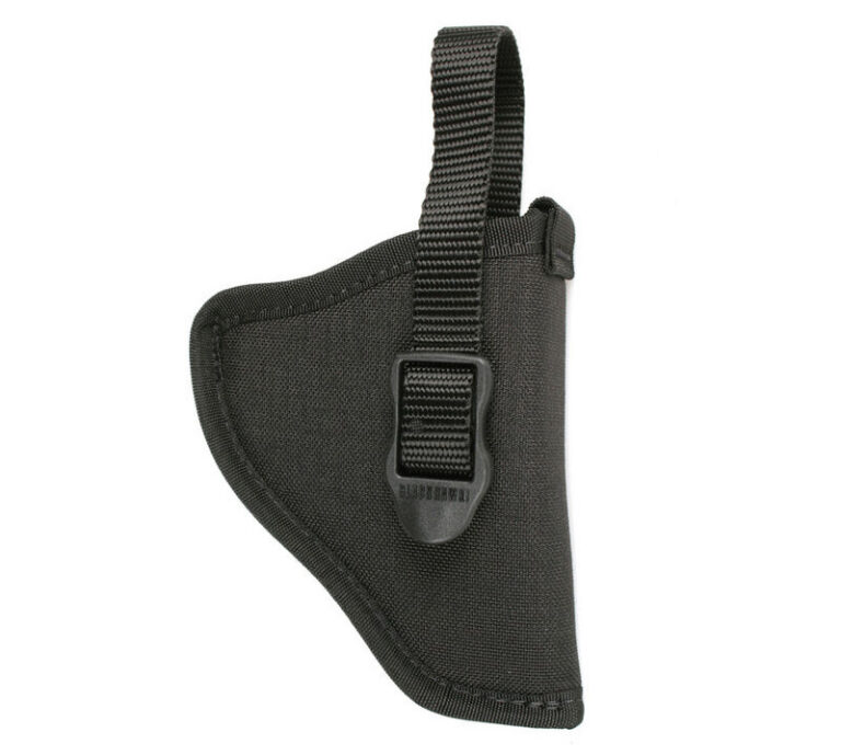 Blackhawk 73NH16BKR Hip Holster OWB 5.5-6" 22 Auto and Airgun Nylon Black
