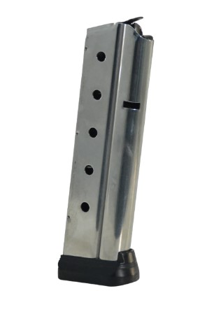 Colt 1911 Magazine 9mm 10 rd. Combat Officer Stainless w/Bumper
