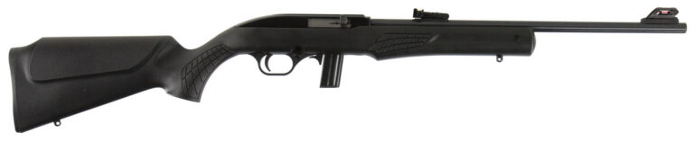 Rossi RS22L1811 RS22 Semi-Auto 22 LR Caliber with 10+1 Capacity, 18" Barrel, Blued Metal Finish & Monte Carlo Black Synthetic Stock Right Hand (Full Size)