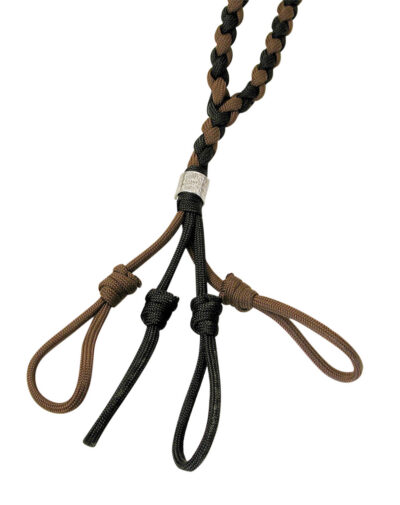Haydel’s Game Calls DL98 Deluxe  4 Call Lanyard, Camo Paracord