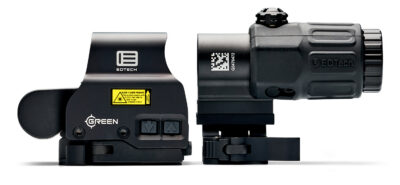 Eotech HHSGRN HHS Green EXPS & G33 Magnifier Matte Black 1x/3x 1.20″ x 0.85″ 1 MOA Green Dot/68 MOA Ring