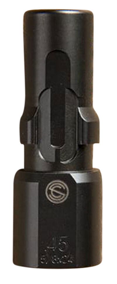 SilencerCo AC2603 3-Lug Muzzle Device 45 ACP 5/8″-24 Threads Black