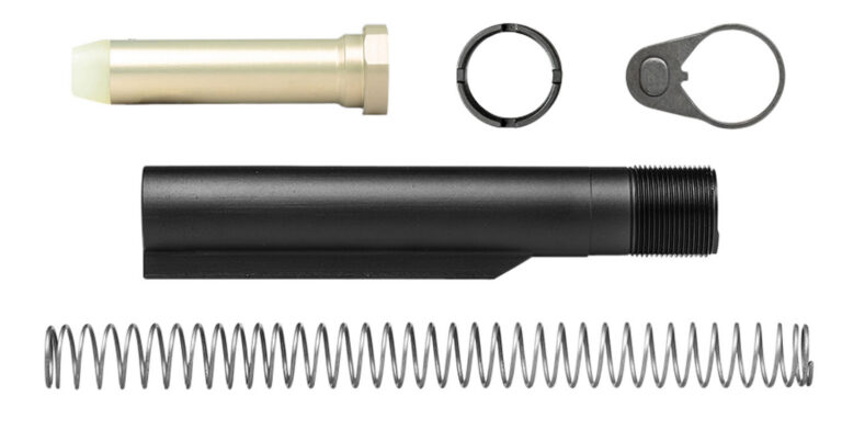 Aero Precision APRH100151 AR-15 Carbine Buffer Kit 3.25" L 7075 T6 Aluminum Black