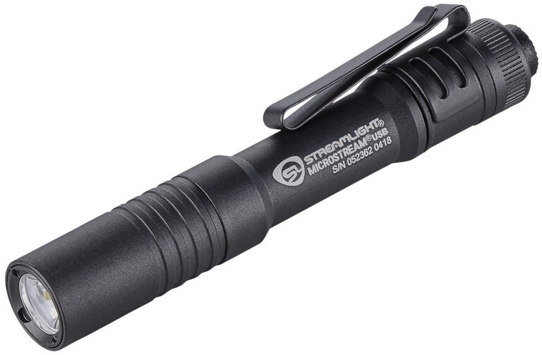MICROSTREAM USB POCKET LIGHT W/CORD & LANYARD MICROSTREAM LIGHT BLACK USB W/ USB CORD & LANYARD