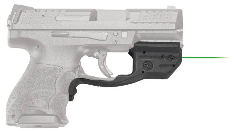 Crimson Trace 0165901 Laserguard  H&K VP9/VP9SK/VP40, Green Laser Black Polymer