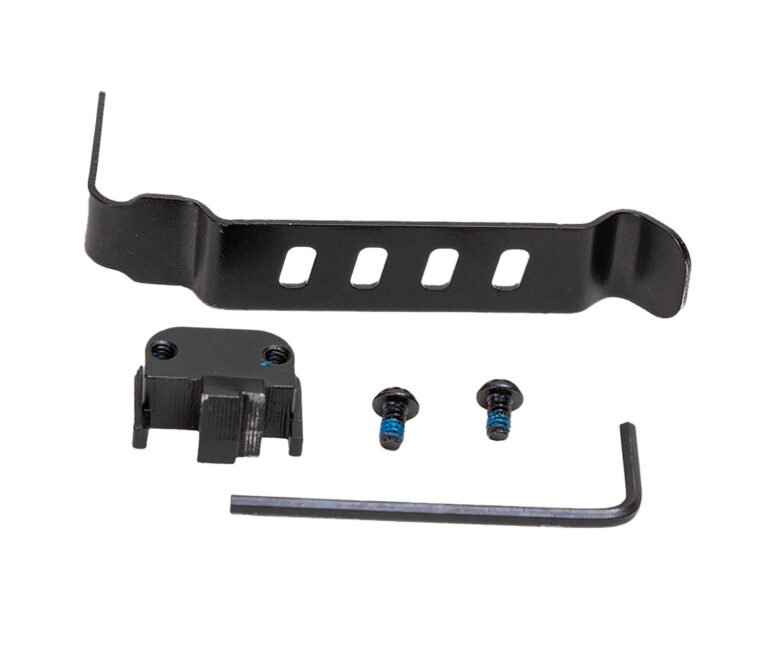Techna Clip P320BA Conceal Carry Gun Belt Clip Fits Sig P320 Black Carbon Fiber Belt Mount