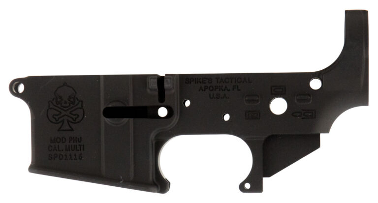 Spikes STLS029 PHU Spade AR Platform Rifle Multi-Caliber Black Hardcoat Anodized