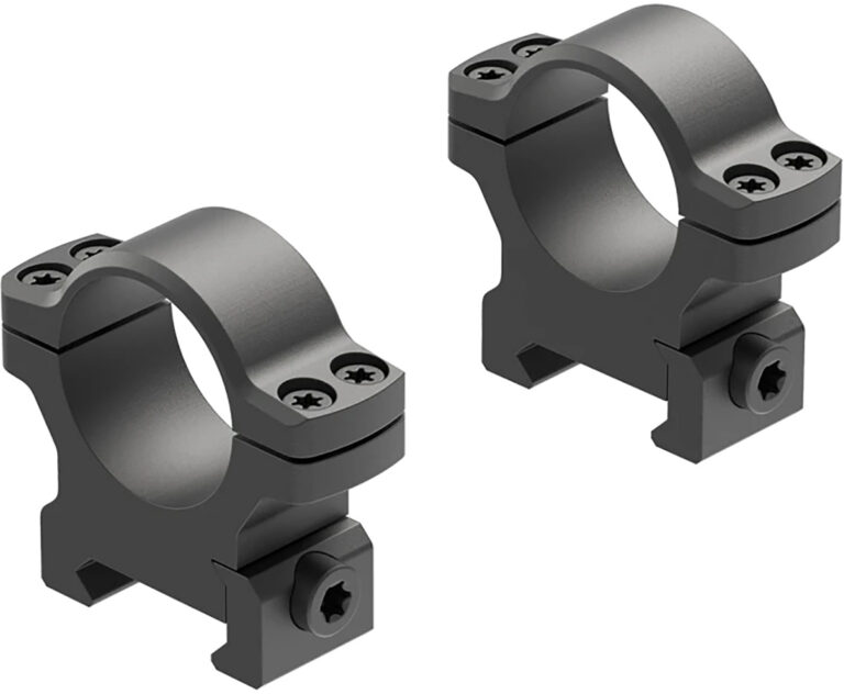 Leupold 175117 BackCountry Cross-Slot Weaver 1" Diam Medium Aluminum Matte Blac