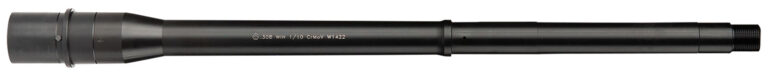 Ballistic Advantage BABL308003M Modern Series 308 Win 16" Black QPQ Finish 4150 Chrome Moly Vanadium Steel Material Tactical Government Midlength for AR-10