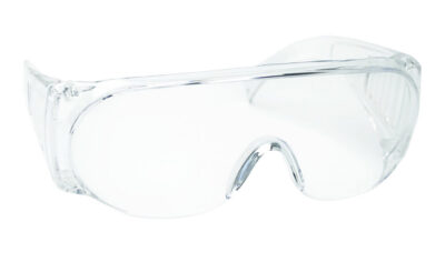 Walkers GWPFCSGLCLR Shooting Glasses Full Coverage Clear Polycarbonate 1 Pair