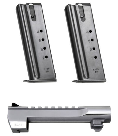 Magnum Research BMCP506PC Desert Eagle Conversion Kit 50 AE 6″ Polished Chrome Steel, Fits Desert Eagle Mark XIX