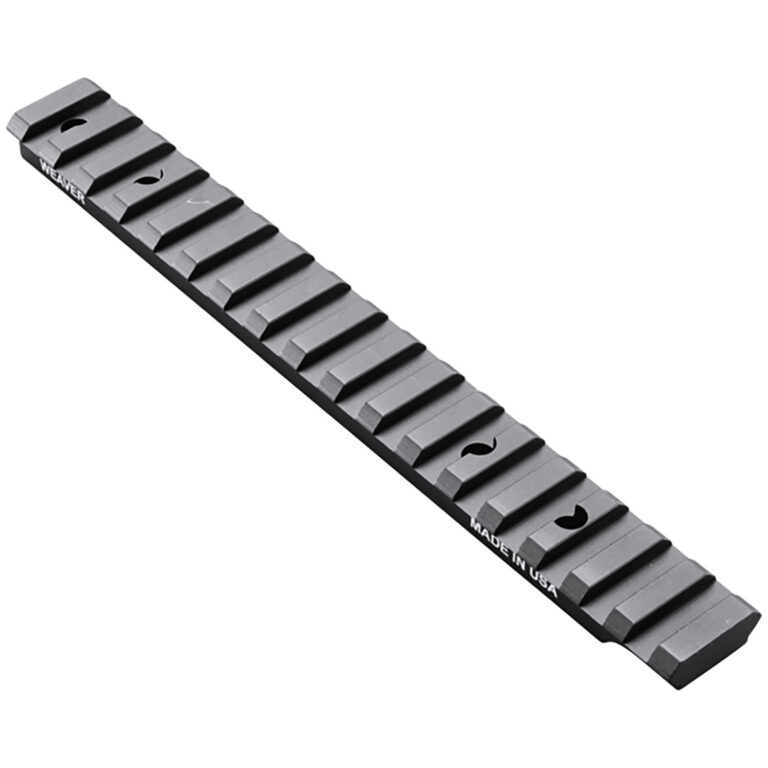 Weaver Mounts 99505 Multi-Slot Base Extended Black Anodized Aluminum Fits Remington 783 Long Action