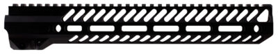Seekins Precision 0010530051 NOXS M-LOK Rail System AR-15 Black Hardcoat Anodized 6005A-T6 Aluminum 12″ Picatinny