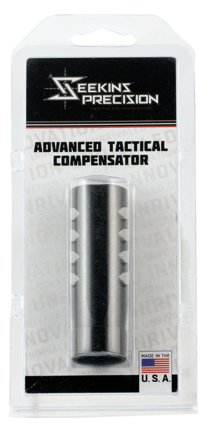 Seekins Precision 0011510039 ATC 308 Win/7.62 NATO Muzzle Brake 5/8"-24 tpi Bla