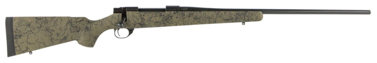 Howa HHS62503 HS Precision 6.5 Creedmoor 5+1 22" Green w/Black Webbing Fixed HS