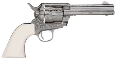 Taylors and Company OG1403 1873 Cattleman Outlaw Legacy Engraved 357 Mag 6 Round