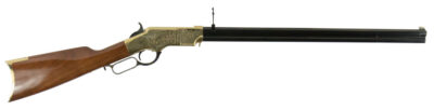 Taylors and Company 552883A 1860 Henry Brass Engraved 44-40 Win 13+1 24.25″ Waln