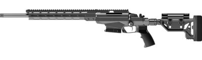 Tikka JRTAC482L T3x Tac A1 6.5 Creedmoor 24″ 10+1 Black Rec/Barrel Black Fixed with Aluminum Bedding Stock Black Polymer Grip Left Hand