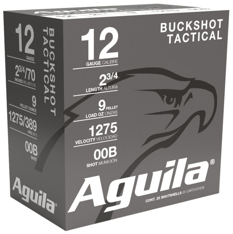 Aguila 1CHB1320 Field  12 Gauge 2.75" 00 Buck Shot 25 Bx/ 10 Cs