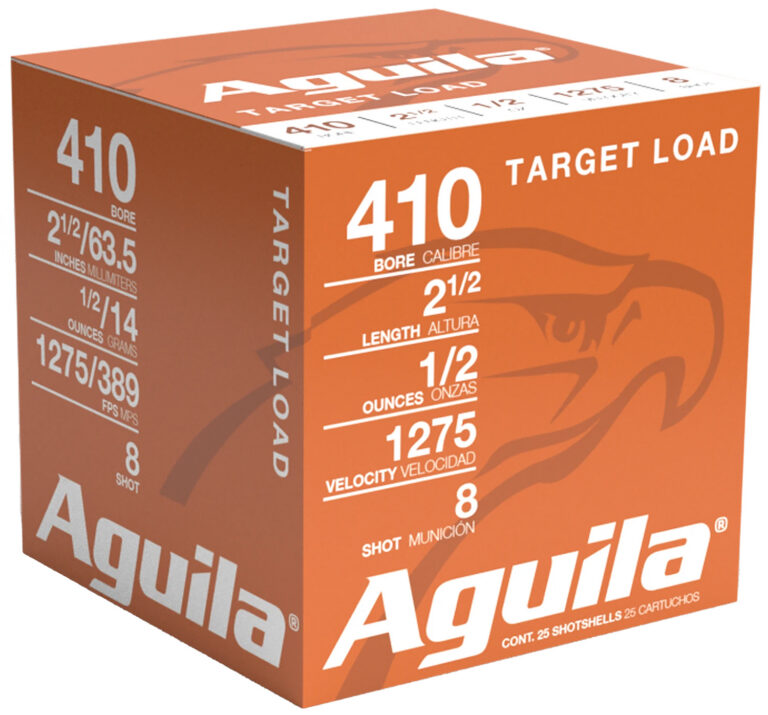 Aguila 1CHB4138 Sub-Gauge  410 Gauge 2.50" 1/2 oz 8 Shot 25 Bx/ 20 Cs