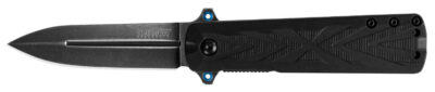 Kershaw 3960 Barstow  3″ Folding Spear Point Plain Black Oxide Blackwash 8Cr13MoV SS Blade Black Glass-Filled Nylon Handle Includes Pocket Clip