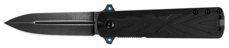 Kershaw 3960 Barstow 3" Folding Spear Point Plain Black Oxide Blackwash 8Cr13MoV SS Blade Black Glass-Filled Nylon Handle Includes Pocket Clip