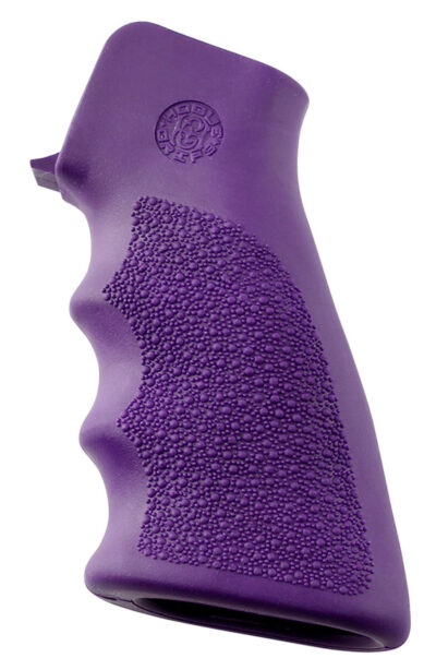 Hogue 15006 Rubber Grip with Finger Grooves with Finger Grooves AR-15 Textured P