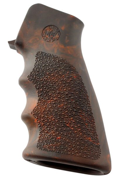 Hogue 15016 Rubber Grip with Finger Grooves with Finger Grooves AR-15 Textured R