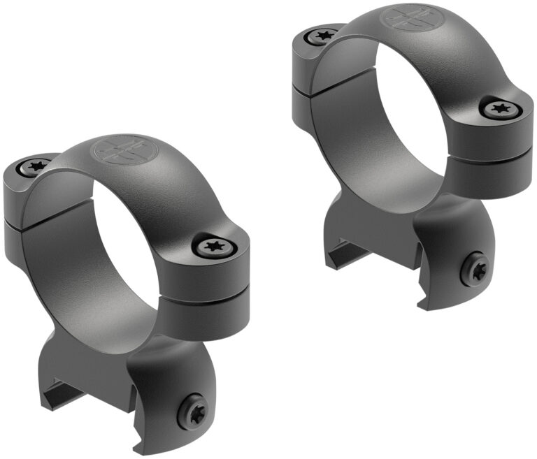 Leupold 120978 LRW Ring Set 30mm Diam High Steel Black Matte