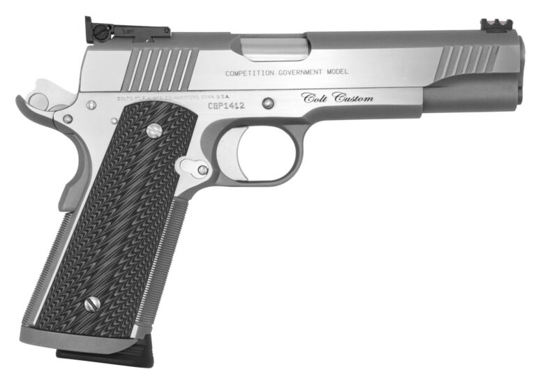 Colt Mfg O1070CS 1911 Competition 70 Series 45 ACP 5" 8+1 Brushed Stainless Stai