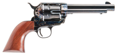Cimarron PP401MALO El Malo Pre-War 1896-1940 38 Special 6 Shot, 5.50″ Blued Octagon Steel Barrel, Blued Cylinder, Color Case Hardened Steel Frame, Walnut Grip, Exposed Hammer