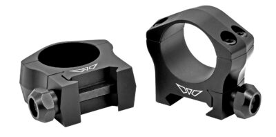 Warne 7200M Scope Rings Mountain Tech Matte Black 1″ Low 0 MOA