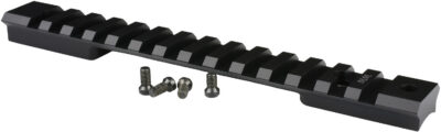 Warne 7676M Mountain Tech Tactical Rail Black Anodized Aluminum Winchester Model 70/Marlin XL-7 Long Action, 0 MOA