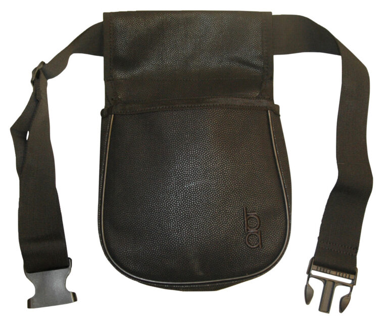 Boyt Harness 23284 Classic Divided Shell Pouch 50 Rounds Black Leather 26"-50"