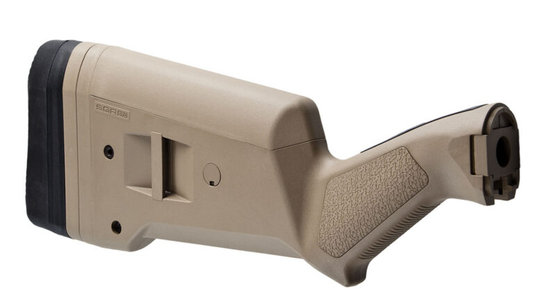 SGA® AMBIDEXTROUS BUTTSTOCK FOR REMINGTON® 870 SGA BUTTSTOCK AMBIDEXTROUS FOR 12GA REMINGTON 870 FDE