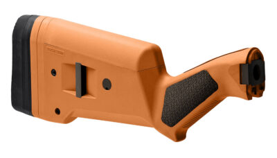 SGA® AMBIDEXTROUS BUTTSTOCK FOR REMINGTON® 870 SGA BUTTSTOCK AMBIDEXTROUS FOR 12GA REMINGTON 870 ORANGE
