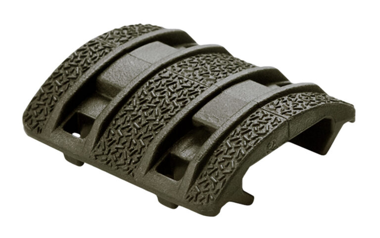 AR-15 PICATINNY XTM ENHANCED RAIL PANEL POLYMER XTM ENHANCED RAIL PANEL PICATINNY POLYMER 1.5'' ODG 4/PK