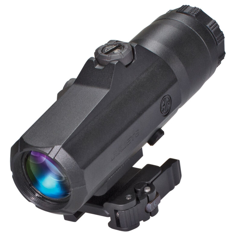 JULIET6 MAGNIFIER 6X24MM POWERCAM QR MOUNT WITH SPACERS BLK