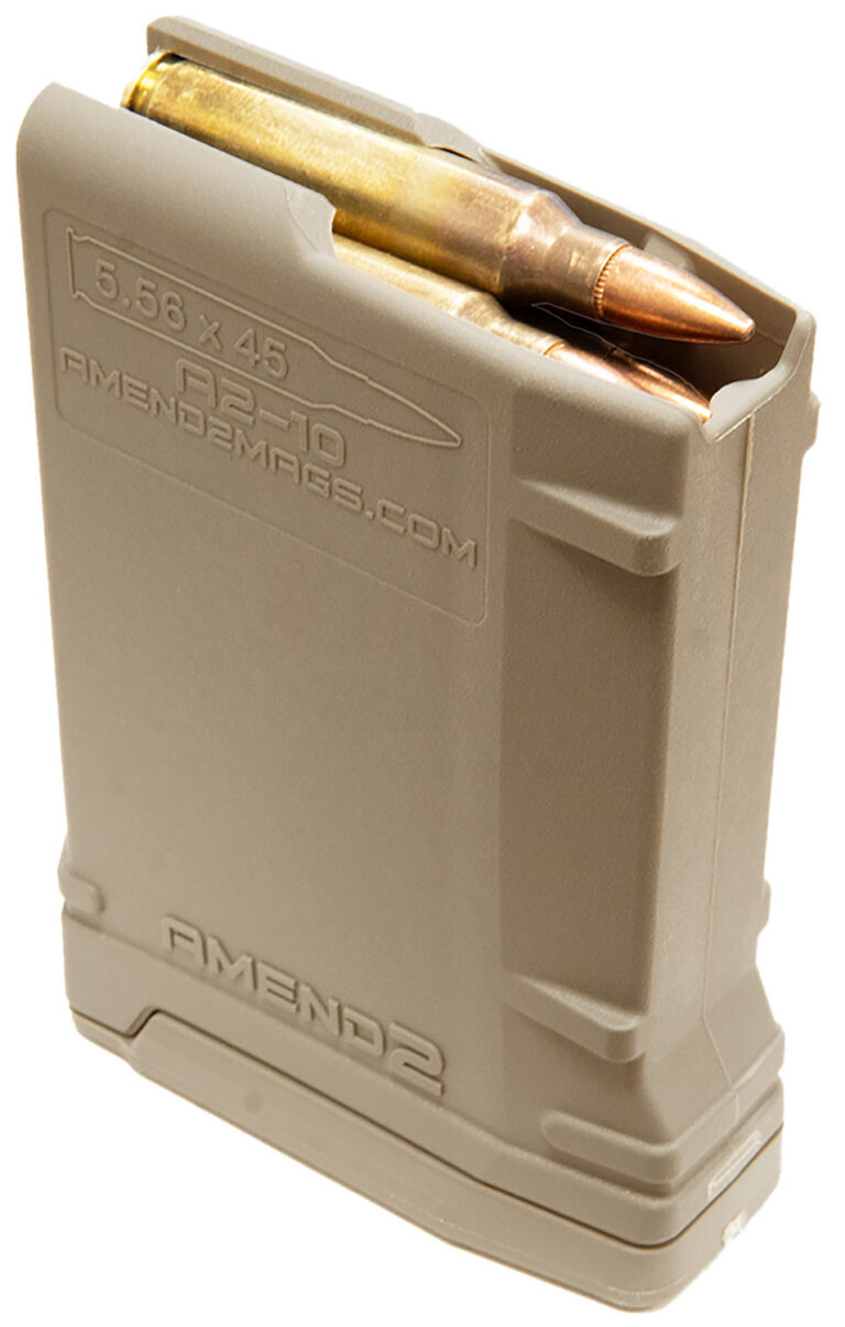 Amend2 556MOD2FDE10 Mod 2 223 Rem,5.56 NATO AR-15,M4,M16 10rd Flat Dark Earth D