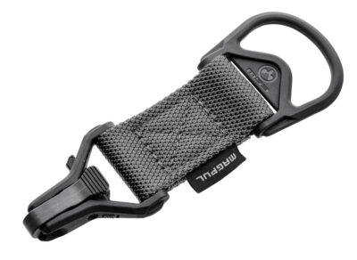 Magpul MAG516-GRY MS1/MS3 Sling Adapter made of Steel with Stealth Gray Melonite Finish, Polymer Hardware, Nylon 1.25″ Webbing & Two to One-Point Design for AR-15, M4 & M16