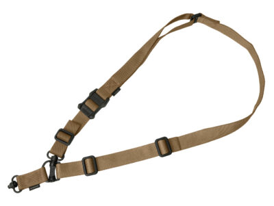 Magpul MAG518COY MS4 Sling GEN2 Coyote Tan Nylon 48″-60″ OAL Adjustable One-Two Point AR Platform