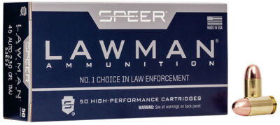 Speer Ammo 53653 Lawman  45 ACP 230 gr Total Metal Jacket (TMJ) 50 Bx/ 20 Cs