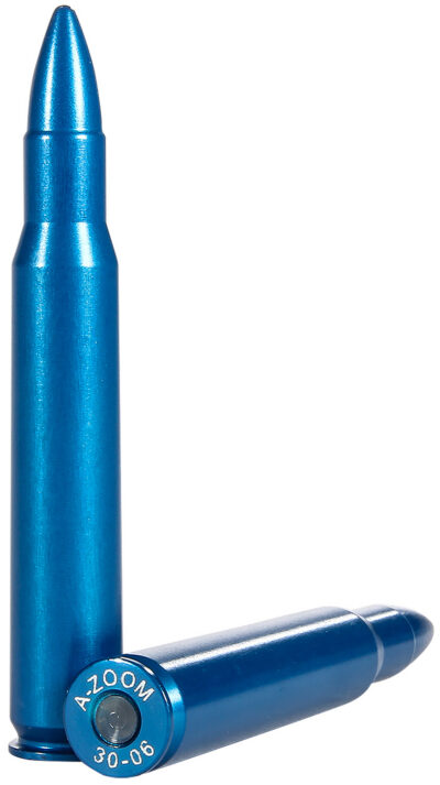 A-Zoom 12327 Rifle Blue Snap Caps 30-06Springfield 5Pack