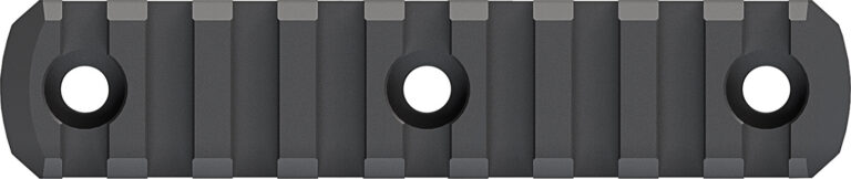 AR-15 PICATINNY M-LOK RAIL ALUMINUM M-LOK RAIL 9-SLOT PICATINNY 3.875'' ALUMINUM FOR AR-15 BLACK