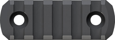 AR-15 PICATINNY M-LOK RAIL POLYMER M-LOK RAIL 5-SLOT PICATINNY 2.375” POLYMER FOR AR-15 BLACK