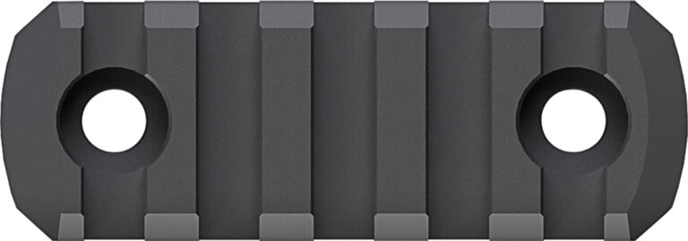 AR-15 PICATINNY M-LOK RAIL POLYMER M-LOK RAIL 5-SLOT PICATINNY 2.375'' POLYMER FOR AR-15 BLACK