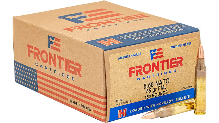 FRONTIER 5.56mm XM193 55 GR FMJ 150 RD ORIENTED