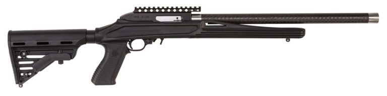 .22LR SwitchBolt Receiver 17" Carbon Weave BBL w/Tactical BLK Stock